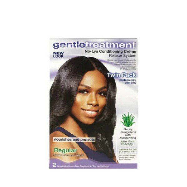 Gentle Treatment Relaxer Kit Twin Pack Regular